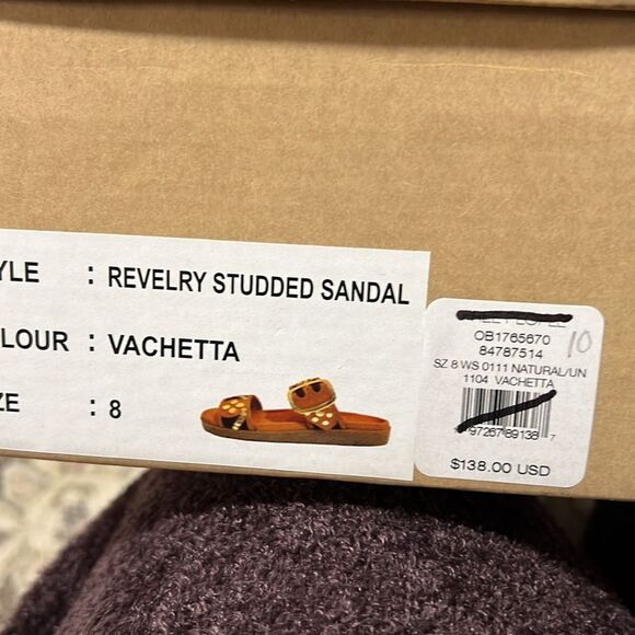 Free People Revelry Studded Slide Sandal - Picture 8 of 8